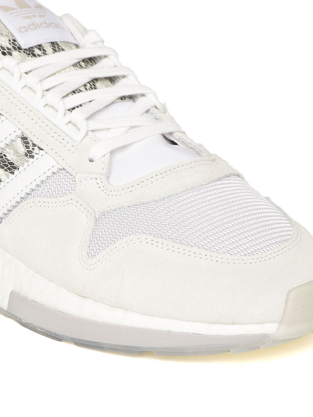 Buy ADIDAS Originals Men Off-White ZX 500 RM Snakeskin Print