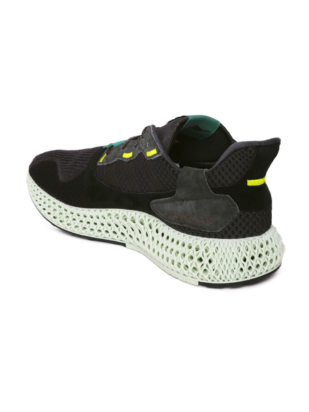 Buy ADIDAS Originals Men Charcoal Grey ZX 4000 4D Shoes - Casual