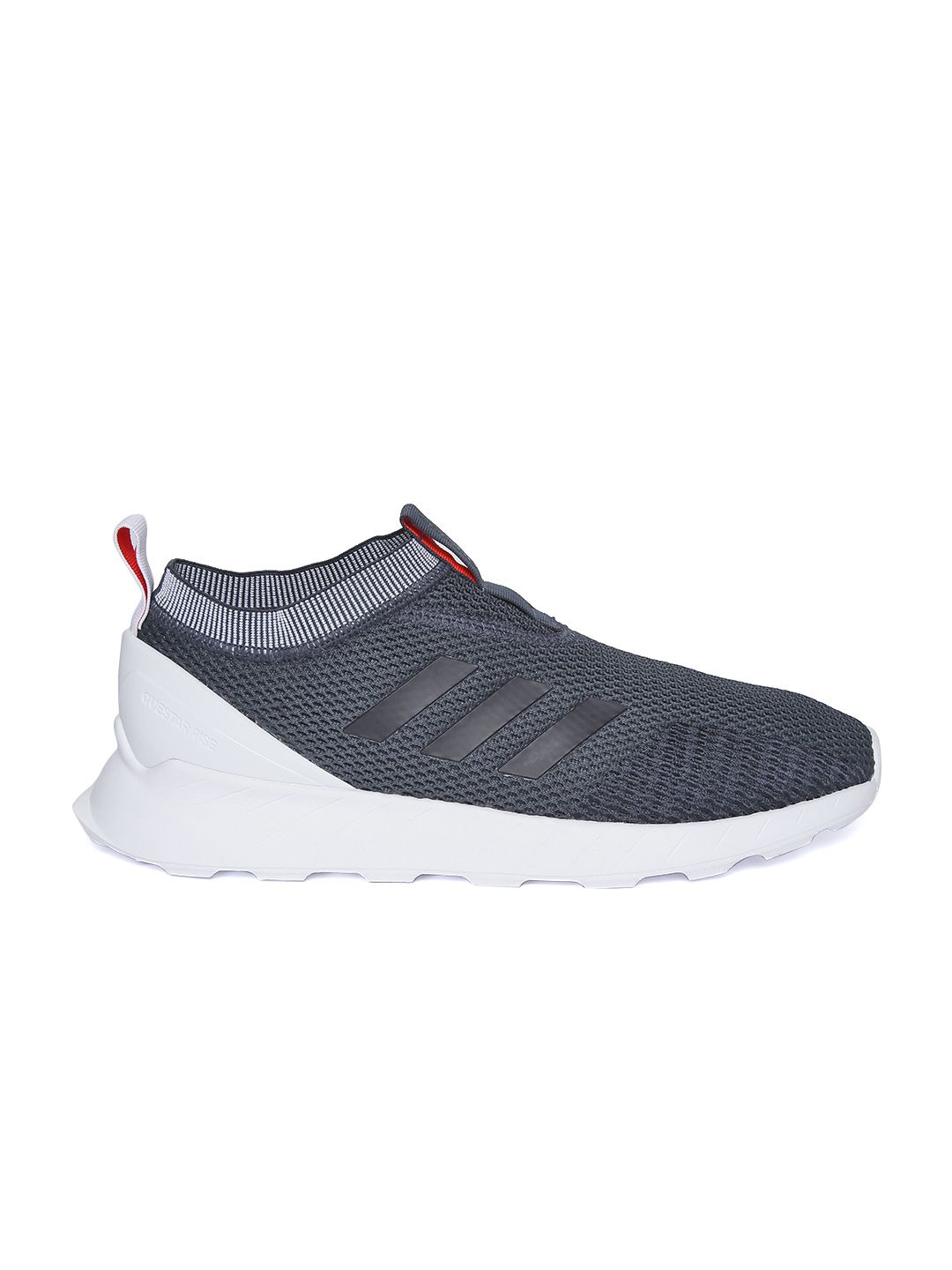 Buy ADIDAS Men Navy Blue Questar Rise Sock Woven Design Slip-On Sneakers -  Casual Shoes for Men 8616945 | Myntra