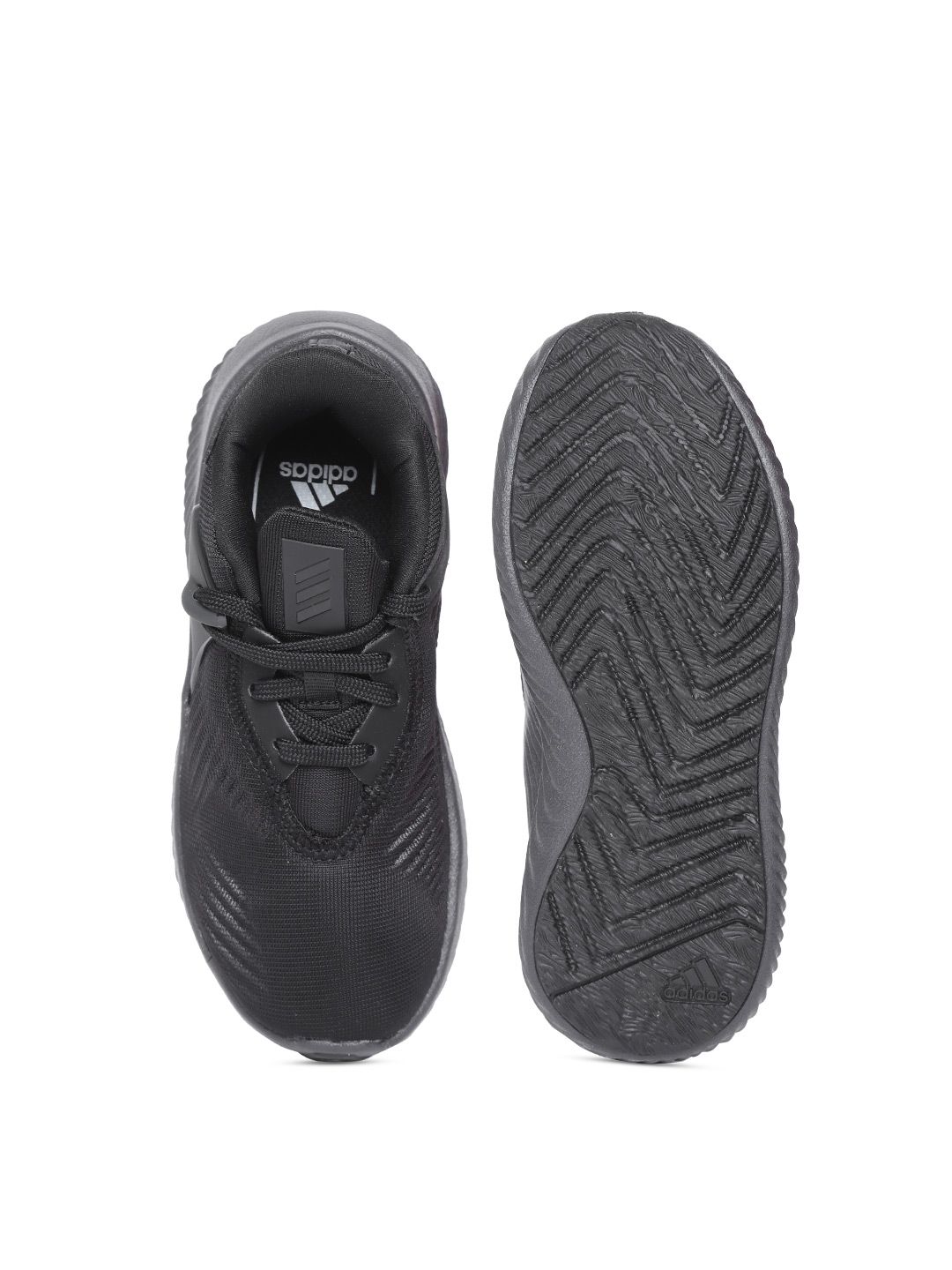 adidas gazelle silver green womens Adidas Alphabounce Rc AQ0551 Mens Black Canvas Lace Up Athletic Runnin main image 0