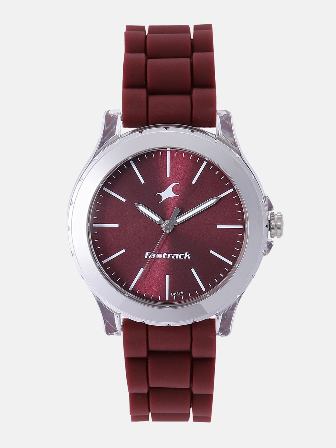 Fastrack Women Burgundy Analogue Watch 68009PP06_OR2 Price in India