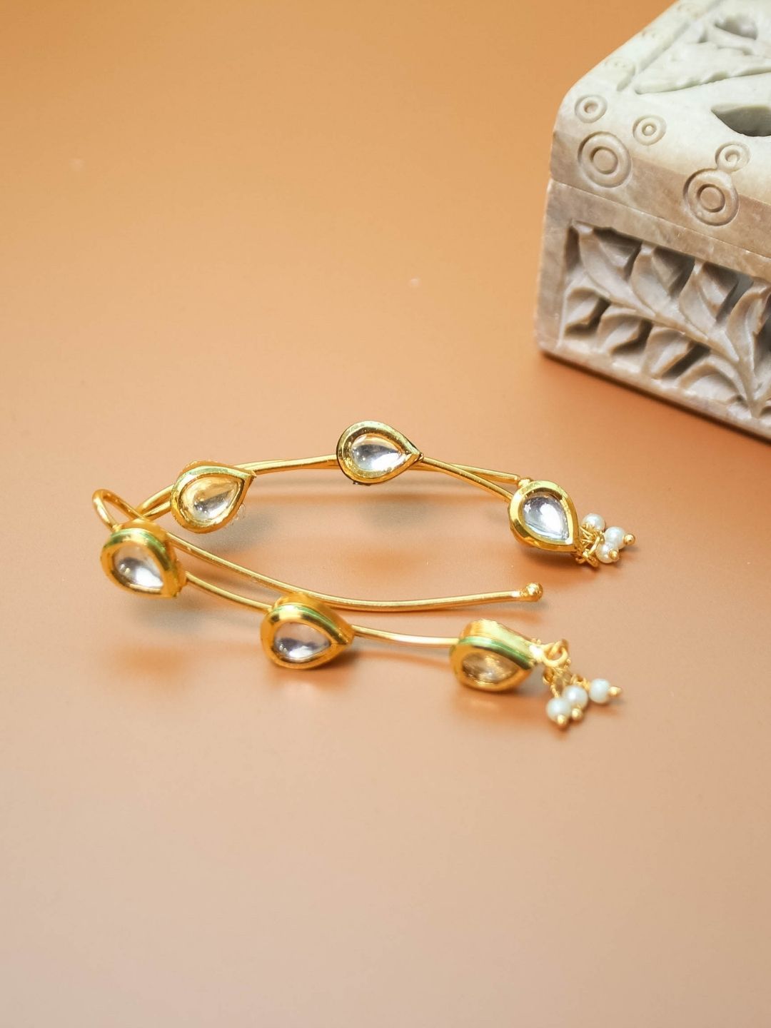 AccessHer Gold-Toned Classic Ear Cuff Price in India