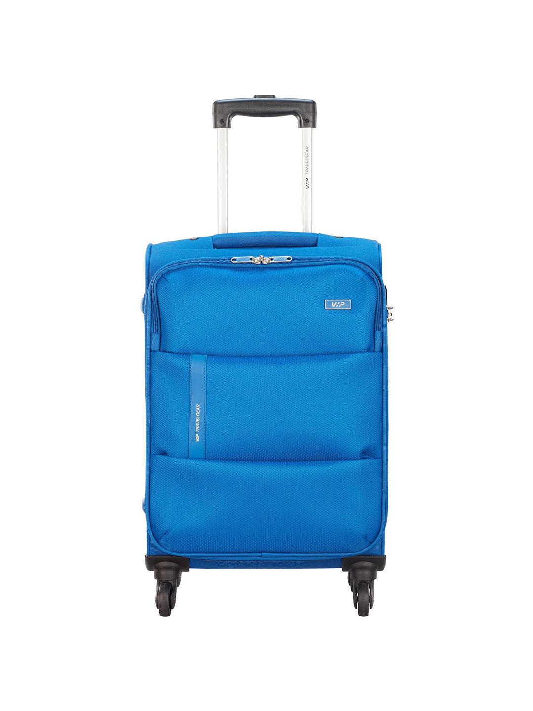 VIP VIP Unisex Blue Solid CONQUER Cabin Trolley Bag
