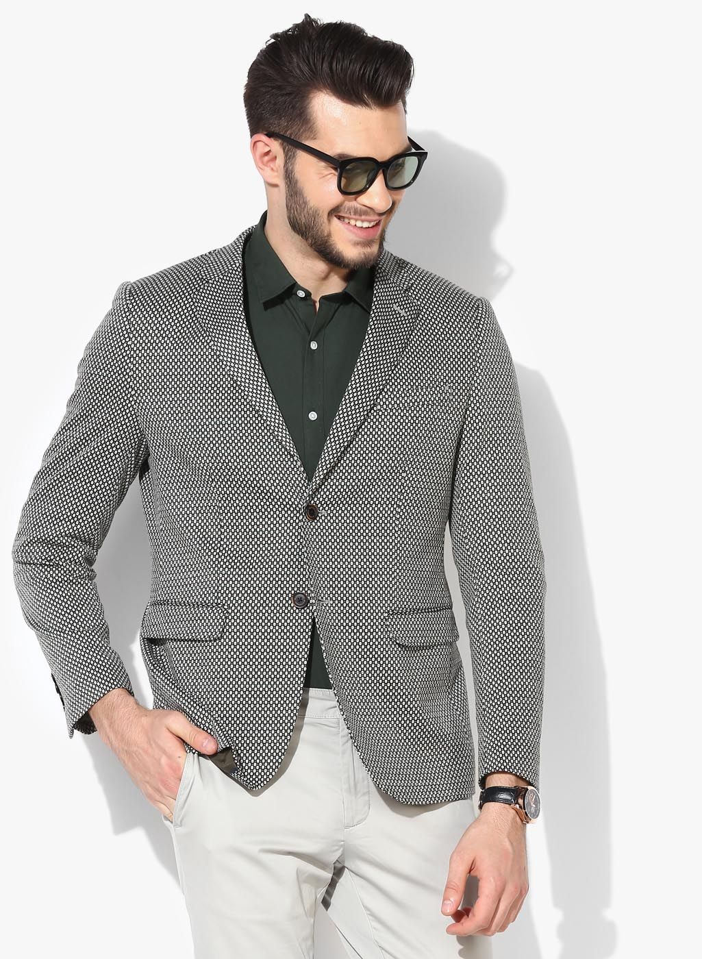 blazer white