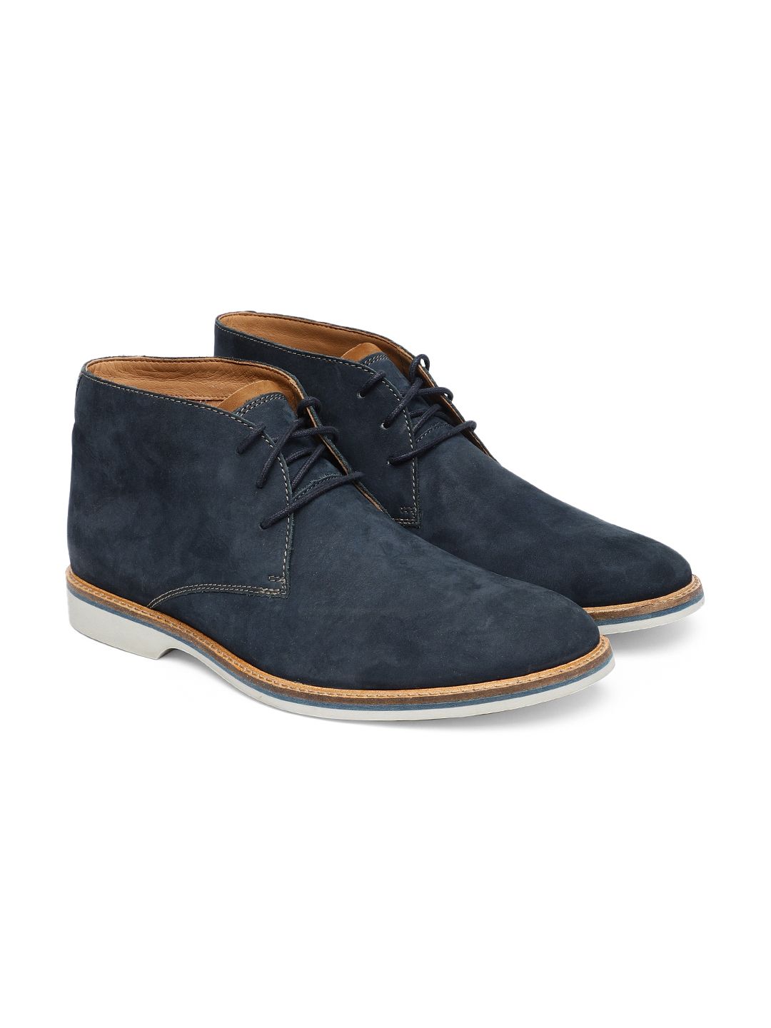 Clarks Atticus Limit Chukka Boot Mens Size 13 Blue Dress Shoe Suede Clarks - Brandclub - Clarks mens Atticus LimitChukka Boot main image 4