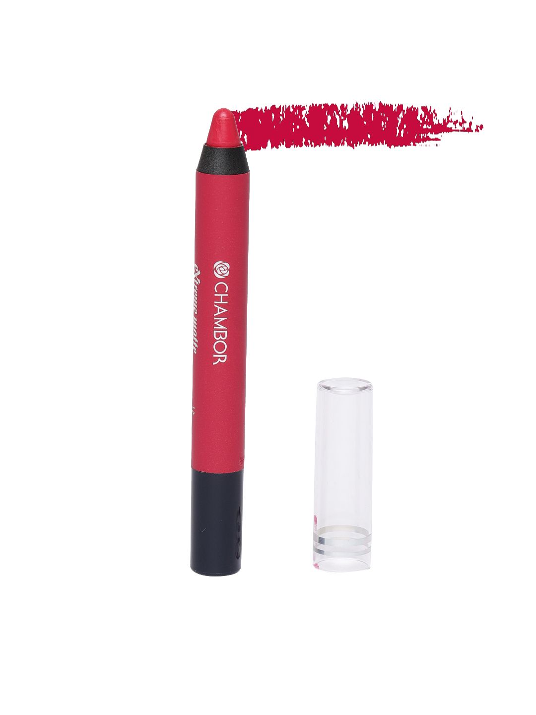 CHAMBOR Desired Red16 Extreme Matte Long Wear Lip Colour 2.8 g Price in India