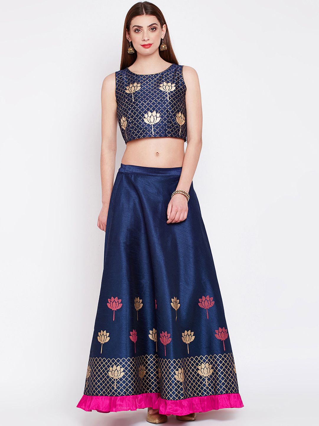 Designer Crop Top And Skirt Traditional Pemerintah Kota Ambon