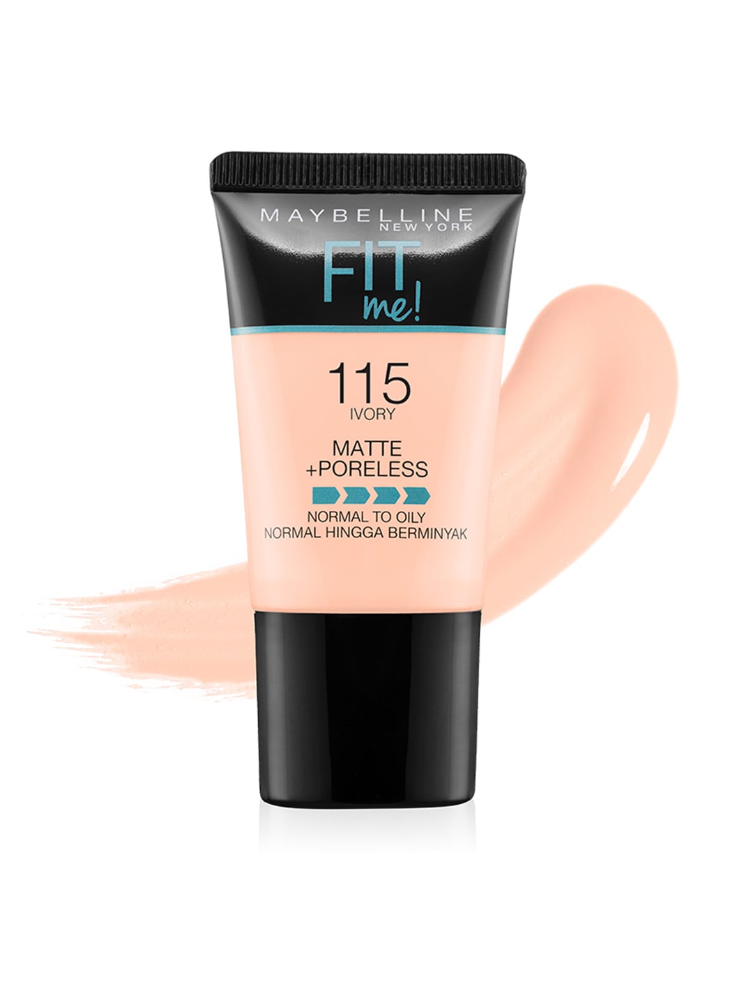 Maybelline New York Fit Me Matte+Poreless Foundation SPF 22 - 115 Ivory With Clay 18 ml Price in India