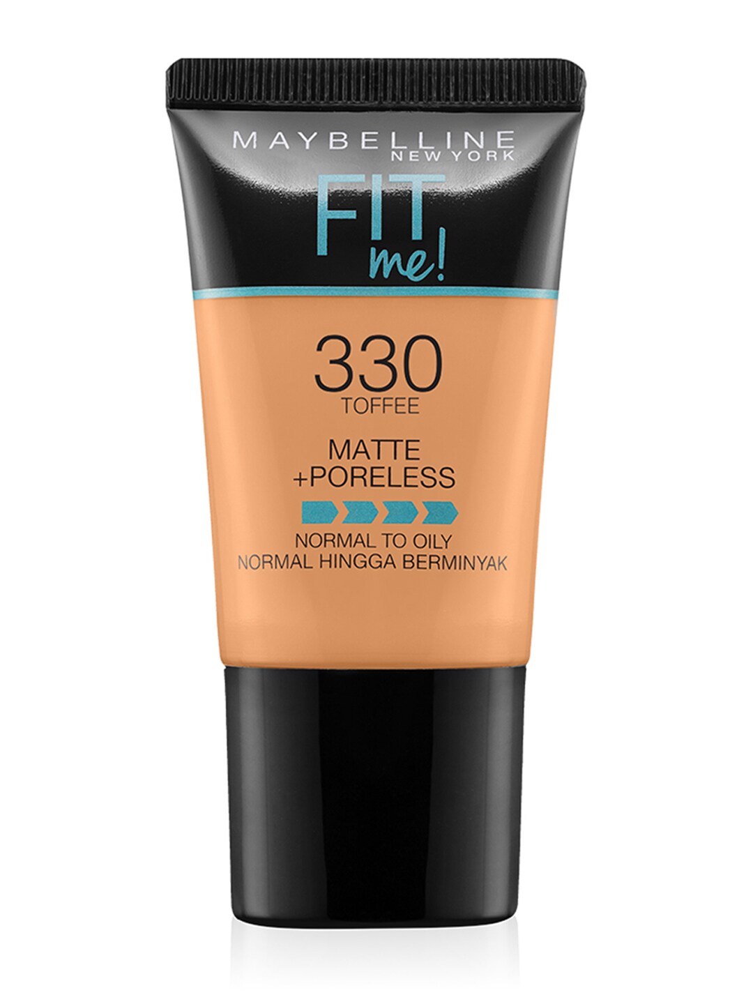 Maybelline New York Fit Me Matte + Poreless Liquid Foundation Tube 18 ml - Toffee 330 Price in India