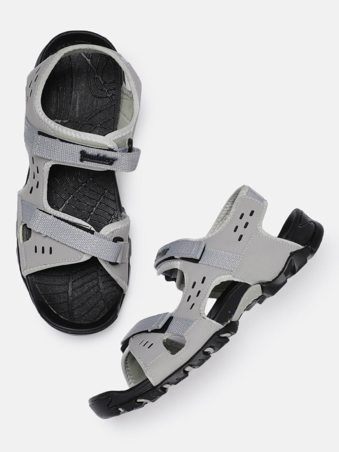 Roadster Men Grey Sports Sandals