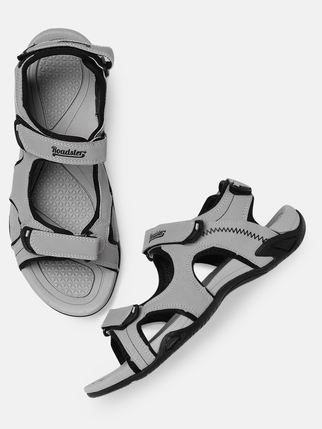 Roadster Men Grey Sandals