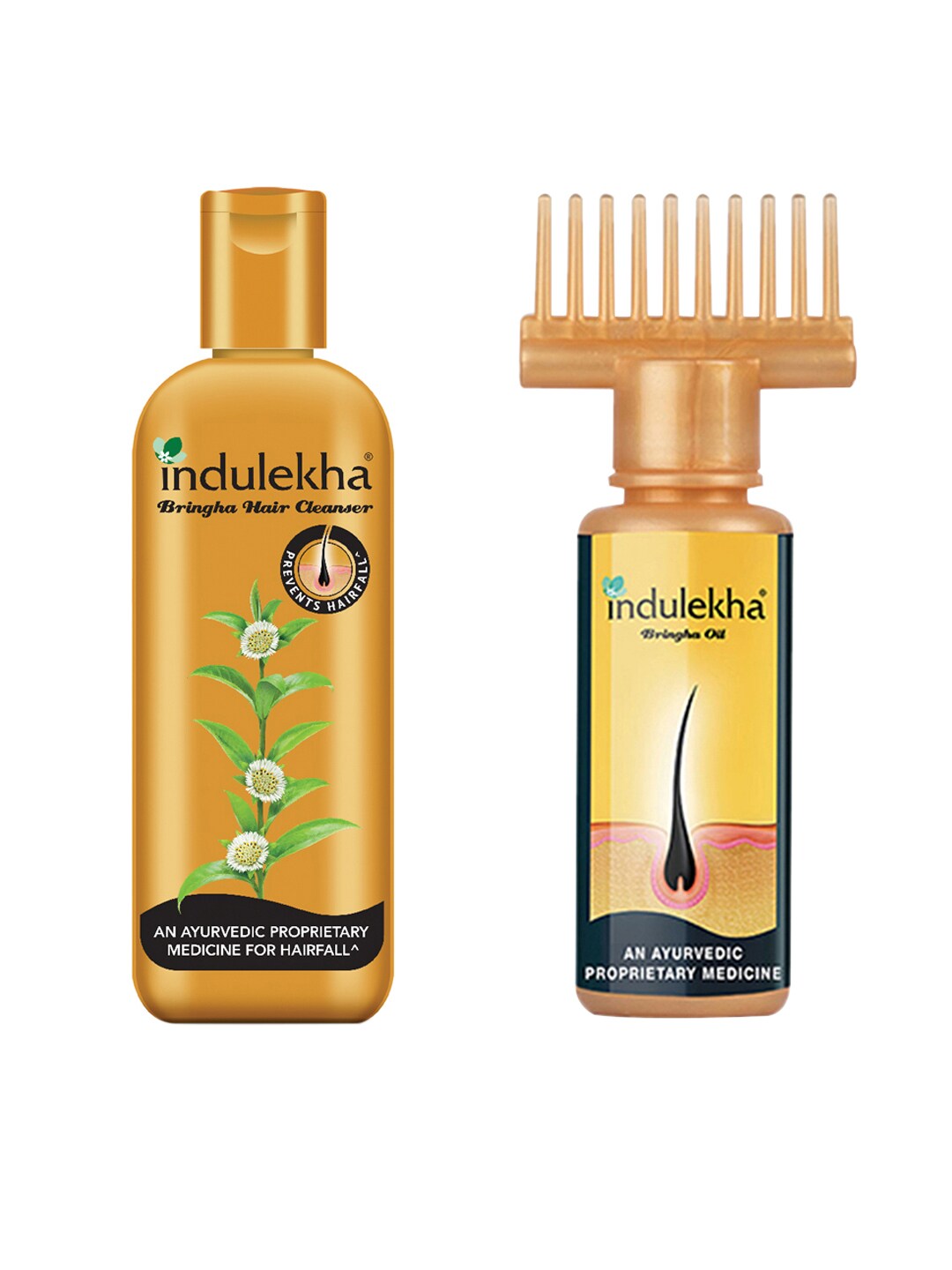 Indulekha Bringha Hair Oil & Bringha Anti-Hairfall Hair Cleanser Price in India
