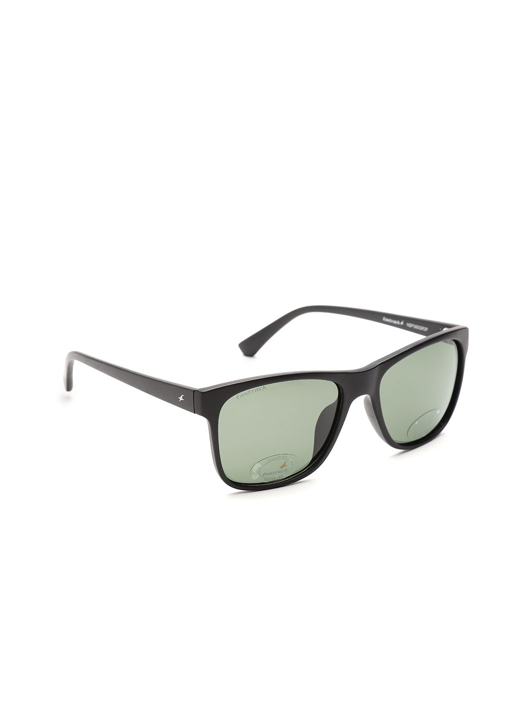 Fastrack Men Polarized Square Sunglasses NBP380GR3P