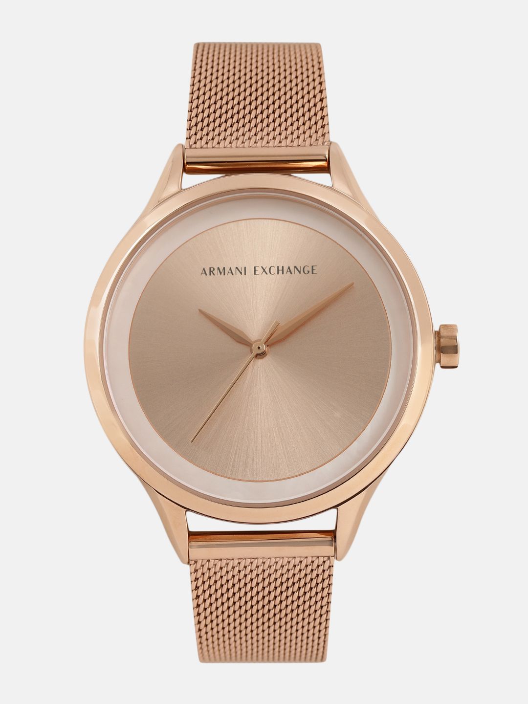 Armani Exchange HARPER Women Gold Analogue Watch AX5602 Price in India