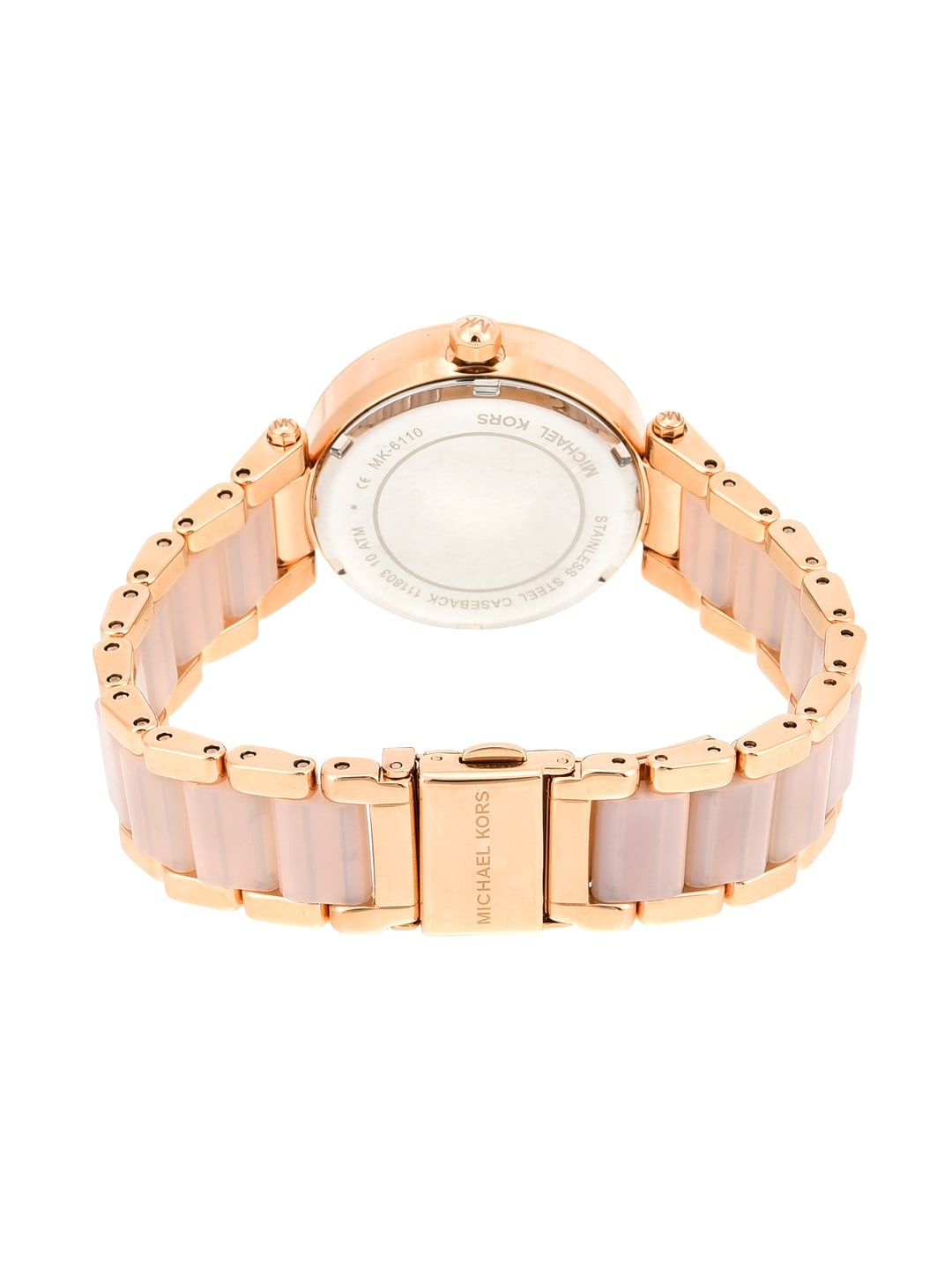 MICHAEL KORS MK6411 - Never Worn -  Rose Gold Watch Michael Kors MK6911 Runway Watch, Gold-Tone, 40mm - Walmart.com main image 4