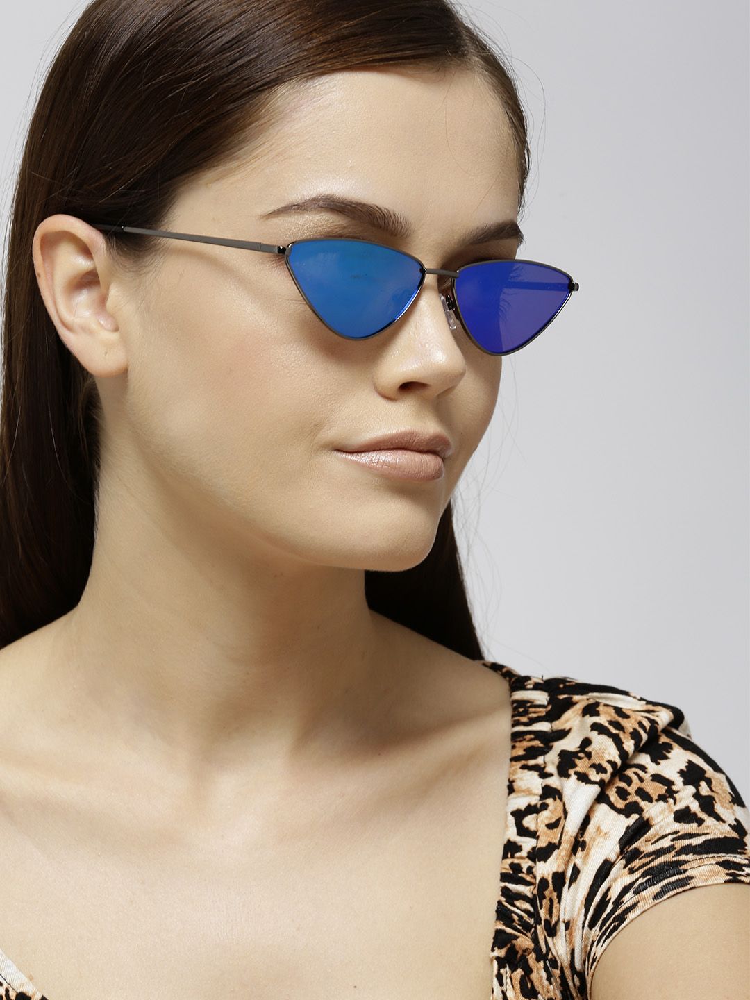 DressBerry Women Mirrored Cateye Sunglasses MFB-PN-PS-T10072 Price in India