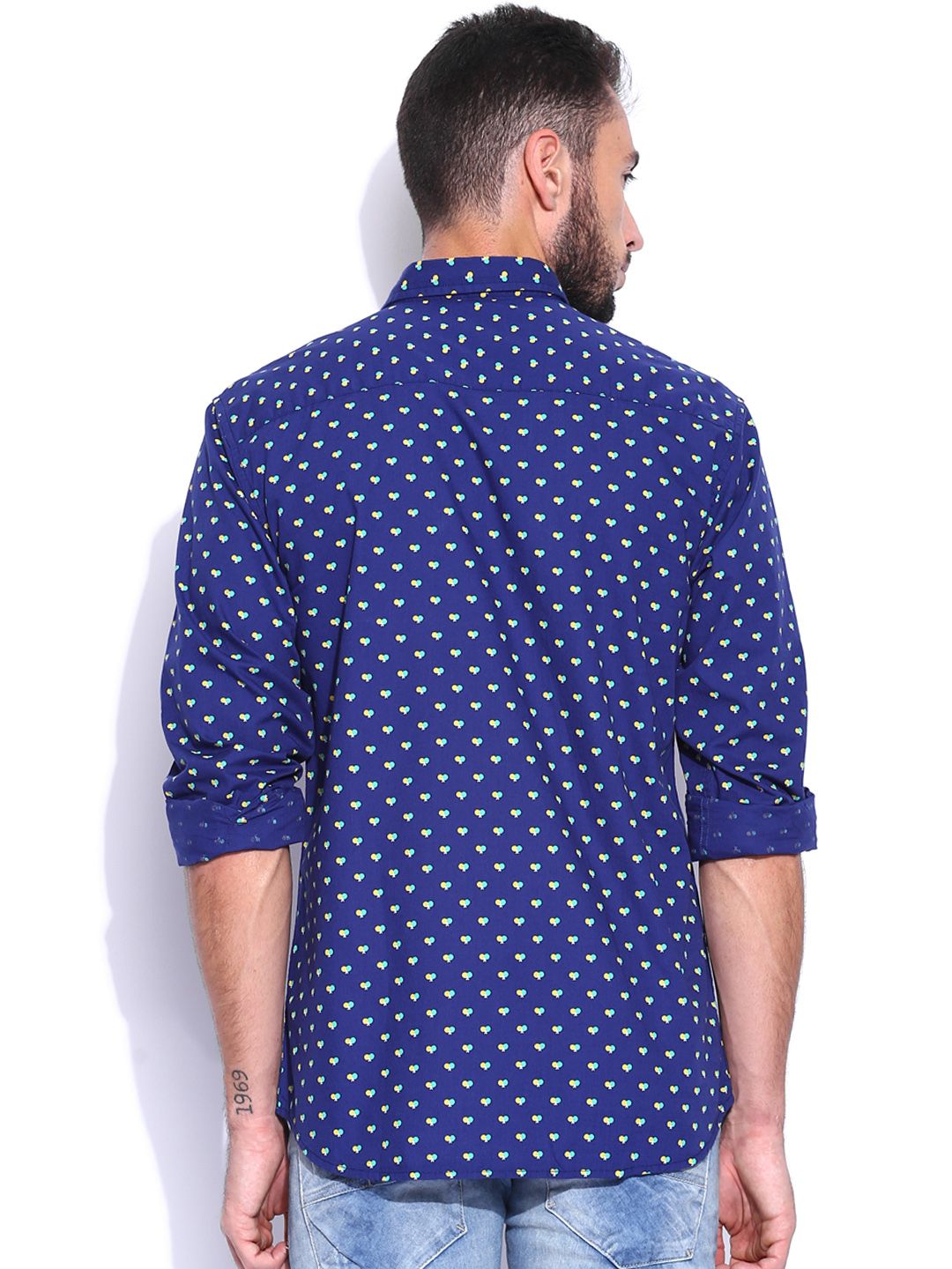 izod dress shirts slim fit Royal Texture L/S Button-down Dress Shirt - Izod Sportswear