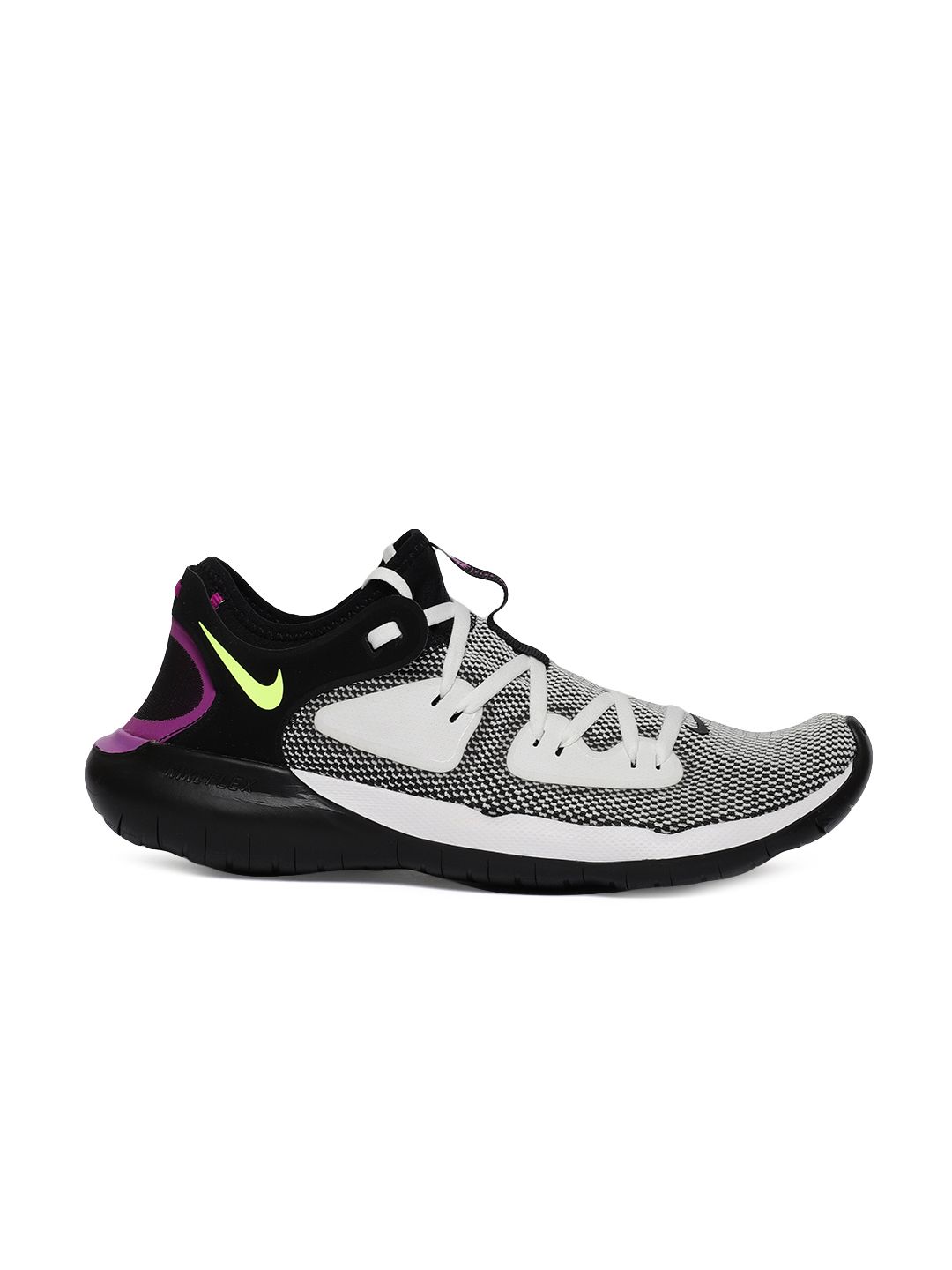 nike running flex 2019 trainers in white