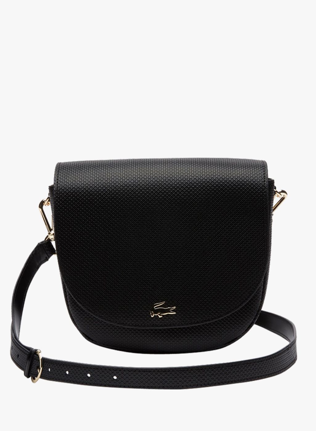 lacoste black sling bag