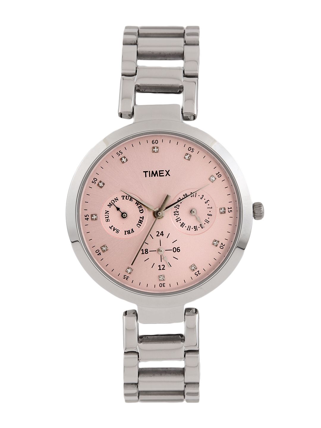 Timex Women Pink Multifunction Analogue Watch - TW000X206 Price in India