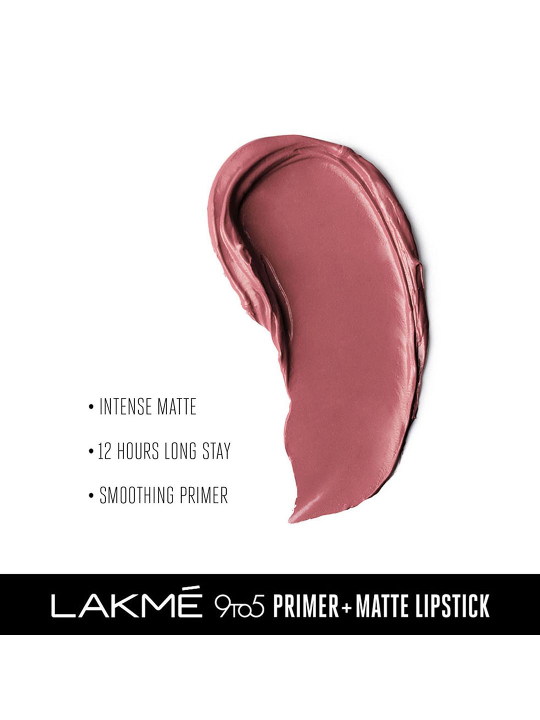 Buy Lakme 9 To 5 Primer + Matte Lip Color Rose Bliss MM13
