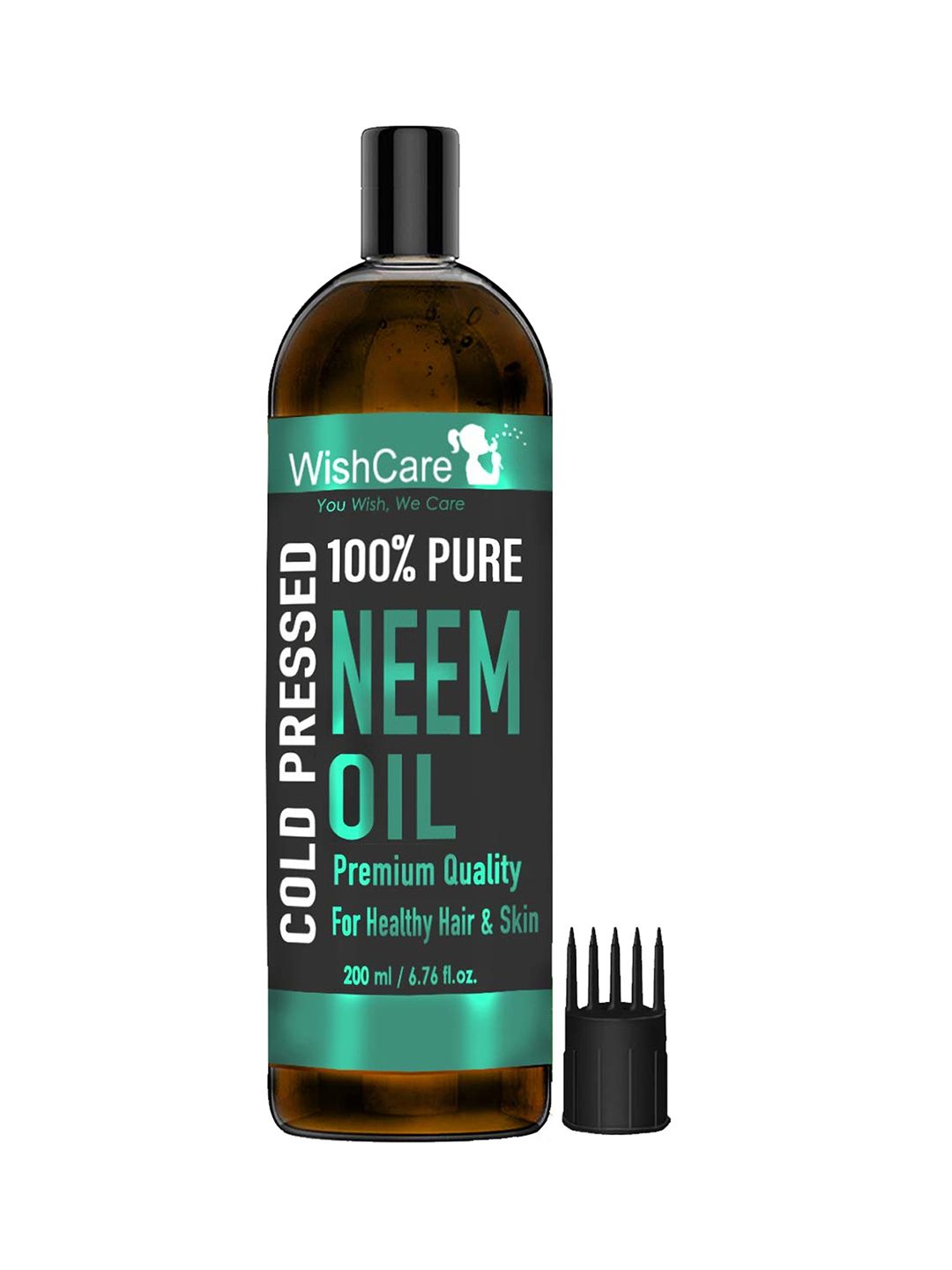 WishCare Cold Pressed Neem Oil for Skin & Hair 200 ml Price in India