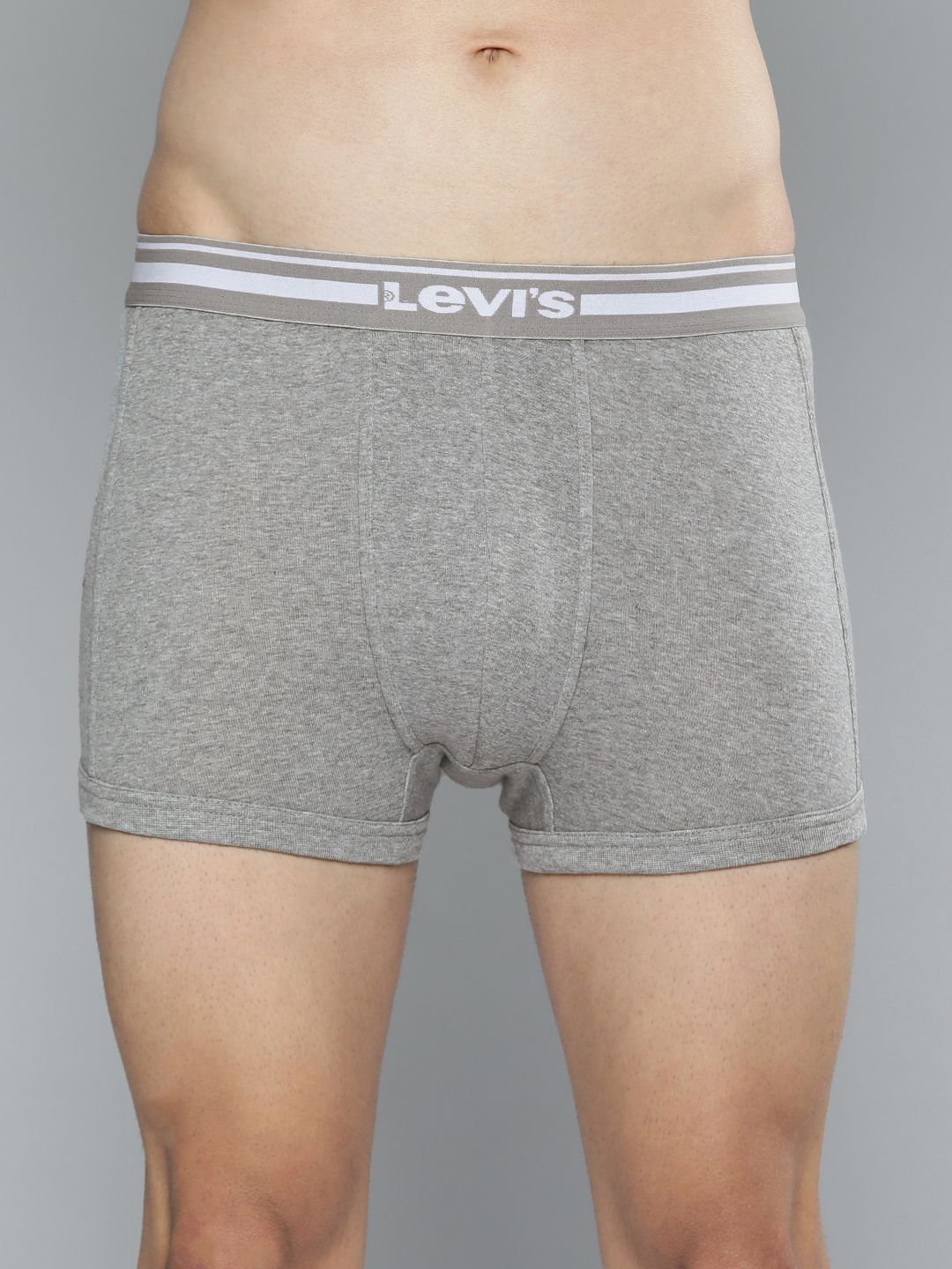 Levis Men Solid Cotton Rib Ultrasoft Waistband with Shorter Length Trunk