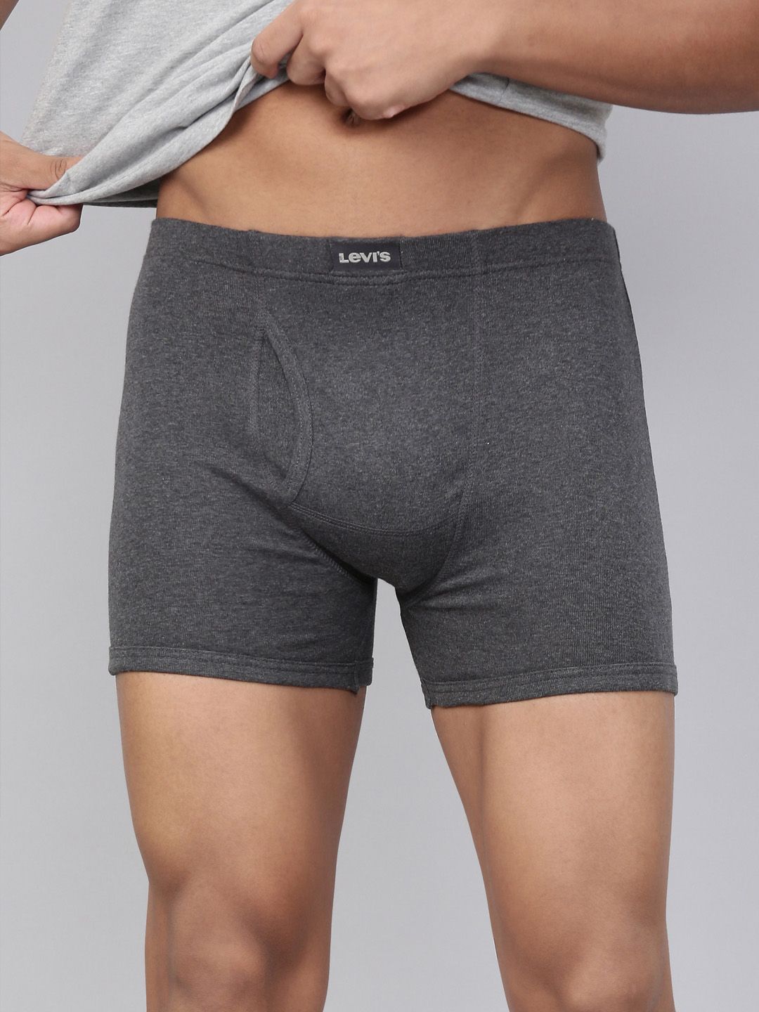 Levis Men Pure Cotton Long Length Trunk with Ultrasoft Waistband