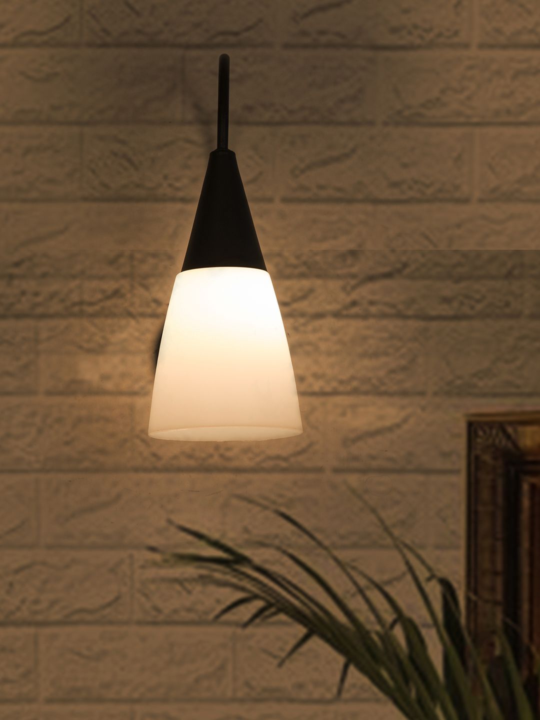 Fos Lighting Unbreakable Modern Conical Wall Lamp Price in India