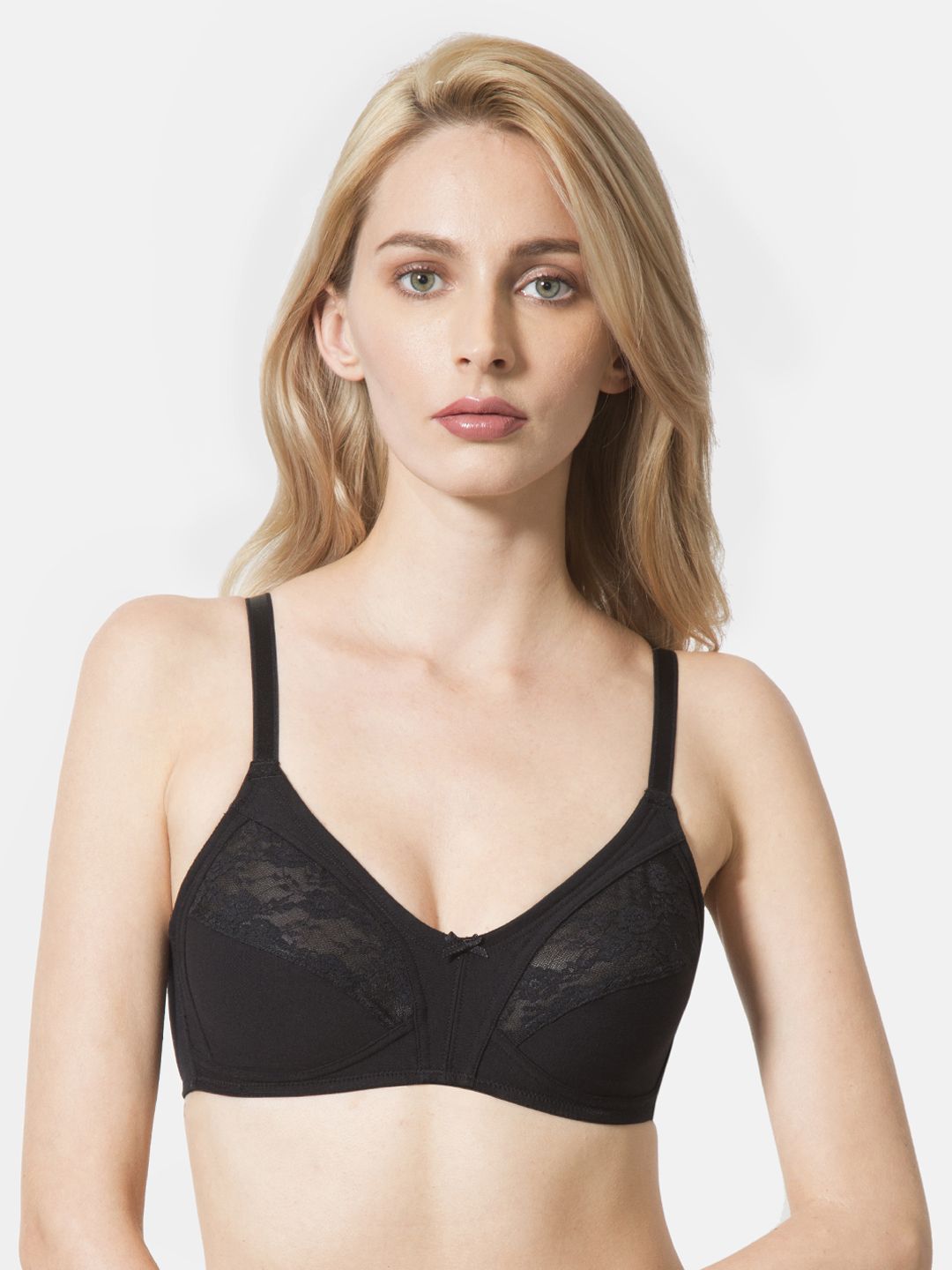 Van Heusen Cotton Magic Fit Full Support Antibacterial Bra - Non-Padded Non-Wired ILIBR1ACSSXD11008 Price in India