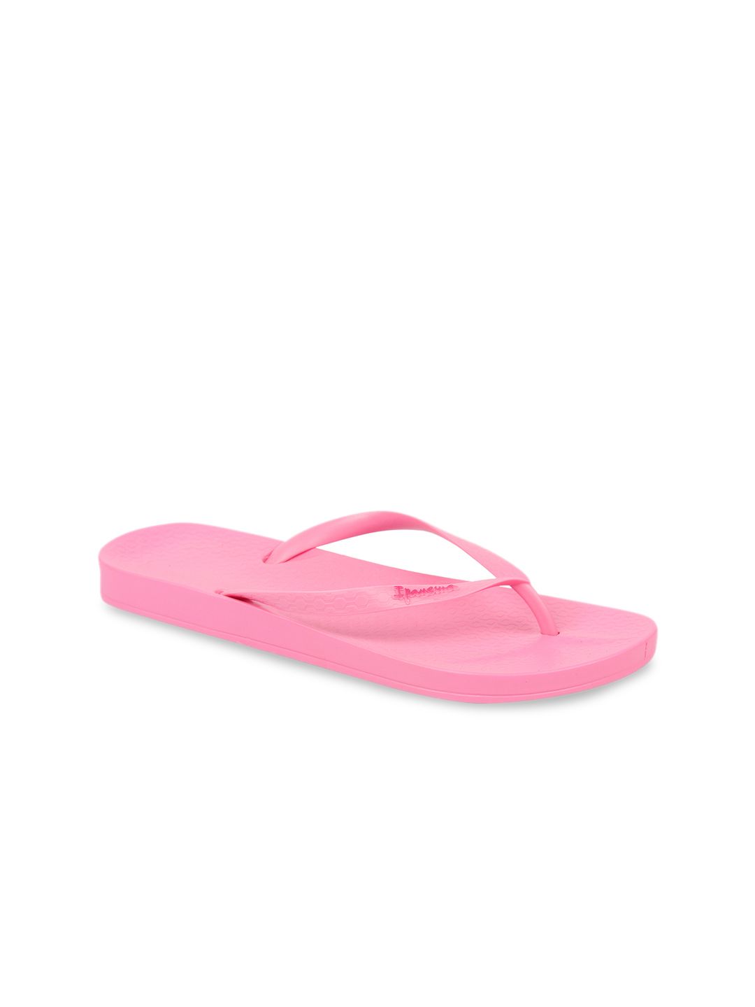 iPanema Women Pink Solid Thong Flip-Flops Price in India