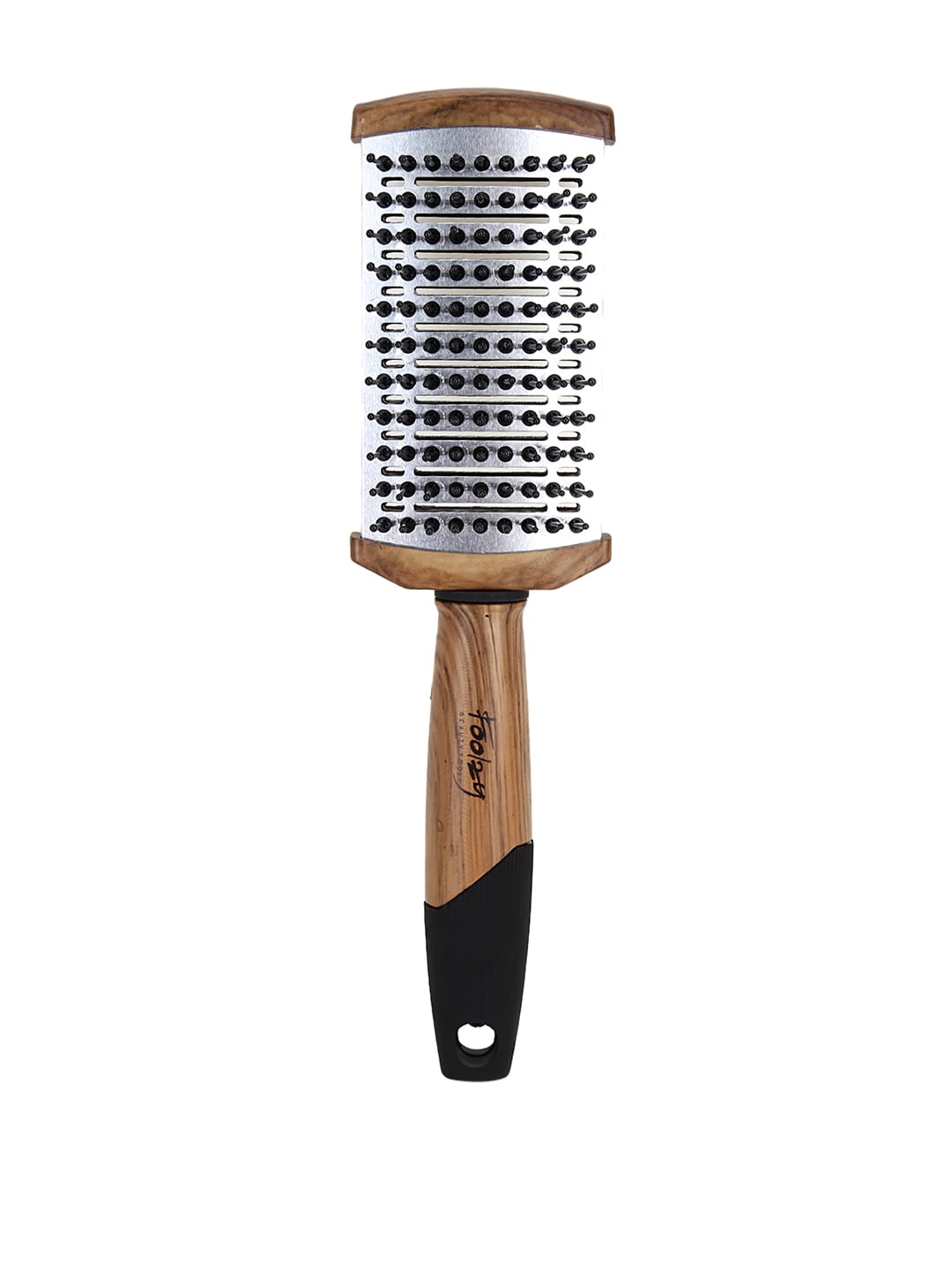 Foolzy Brown Vented Styling Flat Hair Brush Price in India