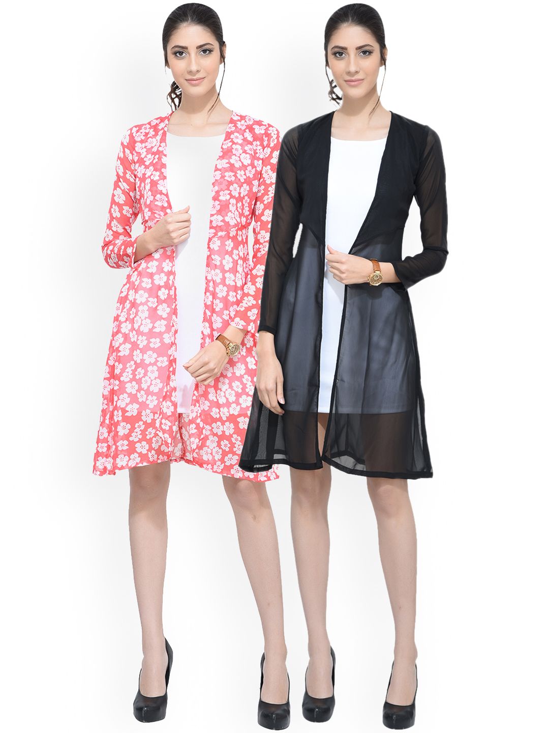 SCORPIOUS Women Pack of two Shrugs Price in India