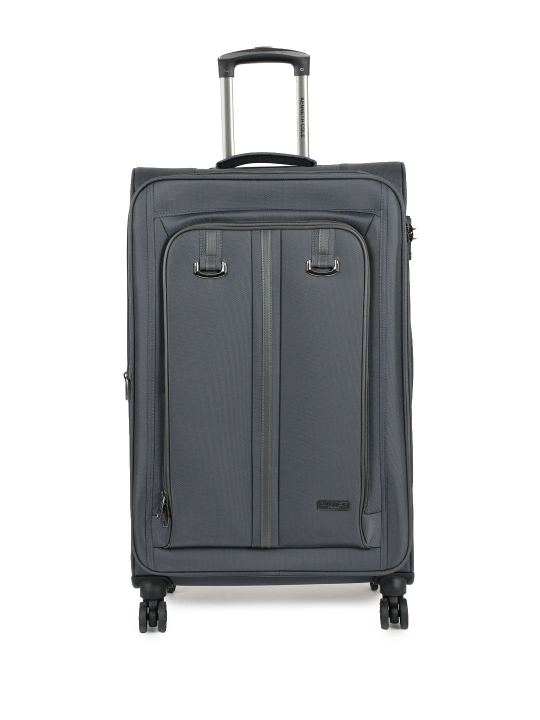 Kenneth Cole Grey Solid New York 28" Large Trolley Bag Price in India