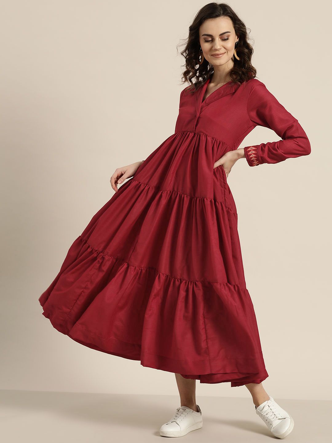 sangria maxi dress