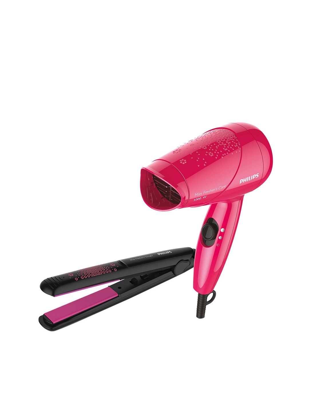 Philips HP8643/46 Miss Fresher's Straightener & Hairdryer Styling Kit Price in India