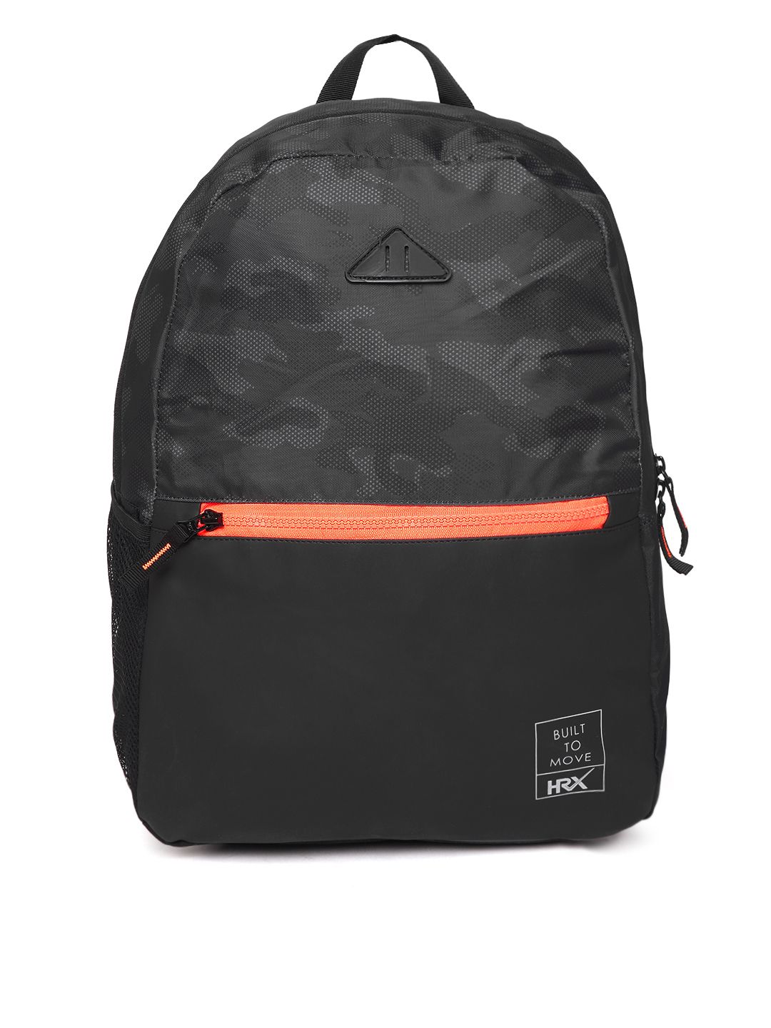 HRX by Hrithik Roshan Unisex Black Camo Print Lifestyle Backpack Price in India
