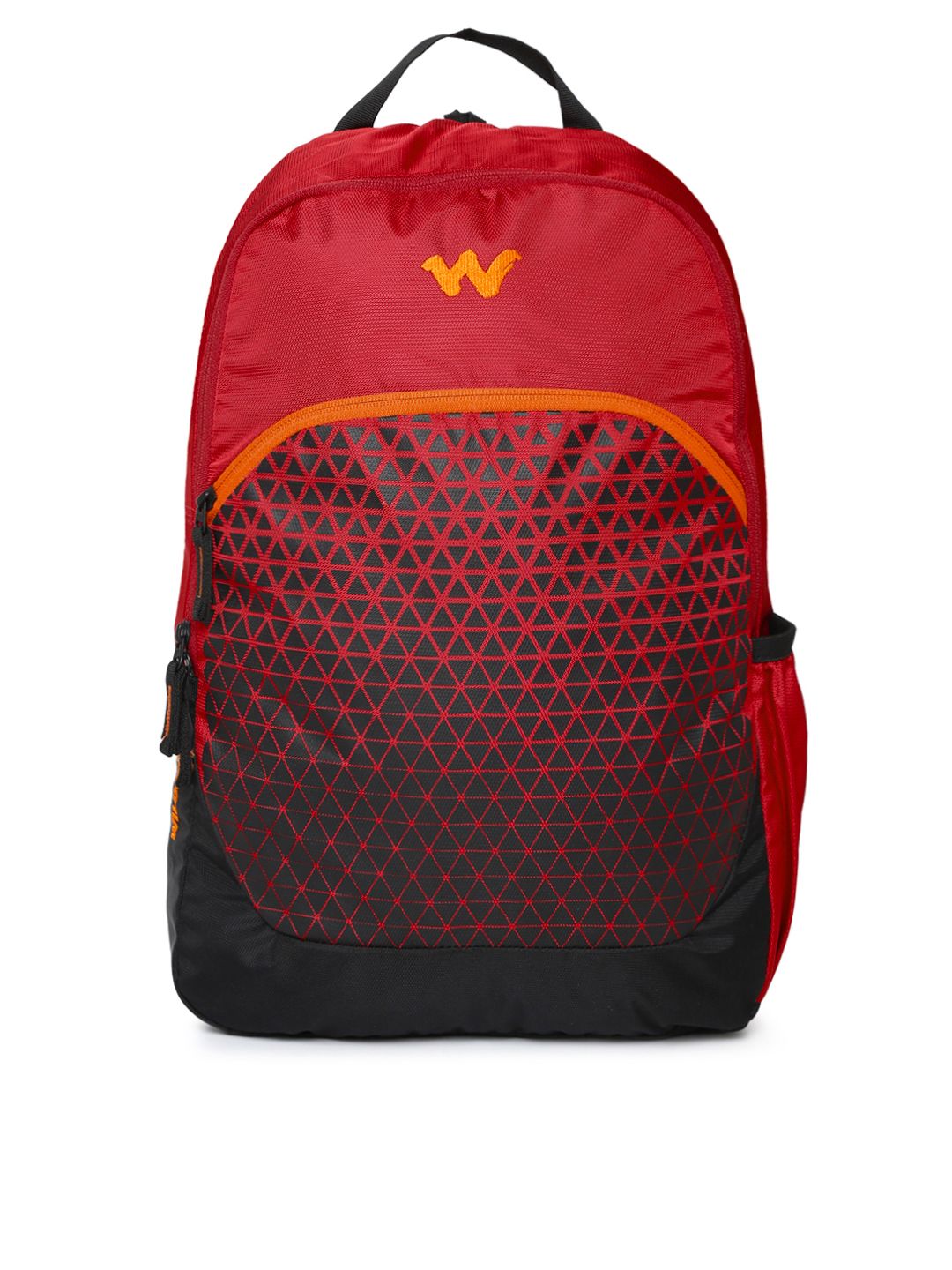 Wildcraft Unisex Red & Black Geometric Zeal Backpack Price in India