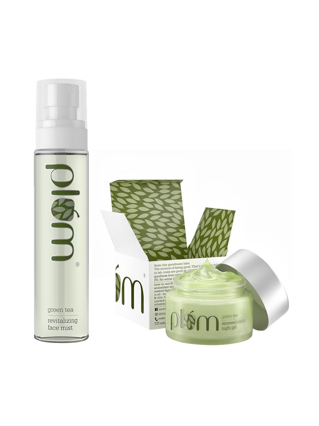 Plum Plum Set of 2 Face Mist & Night Gel