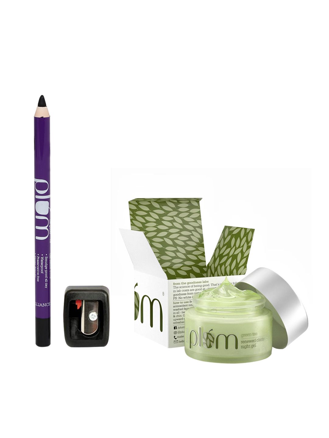 Plum Plum Set of Kajal & Night Gel