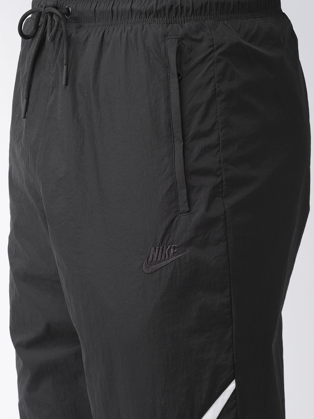 Buy Nike Men Black Solid AS M NSW HBR Track Pants - Track Pants