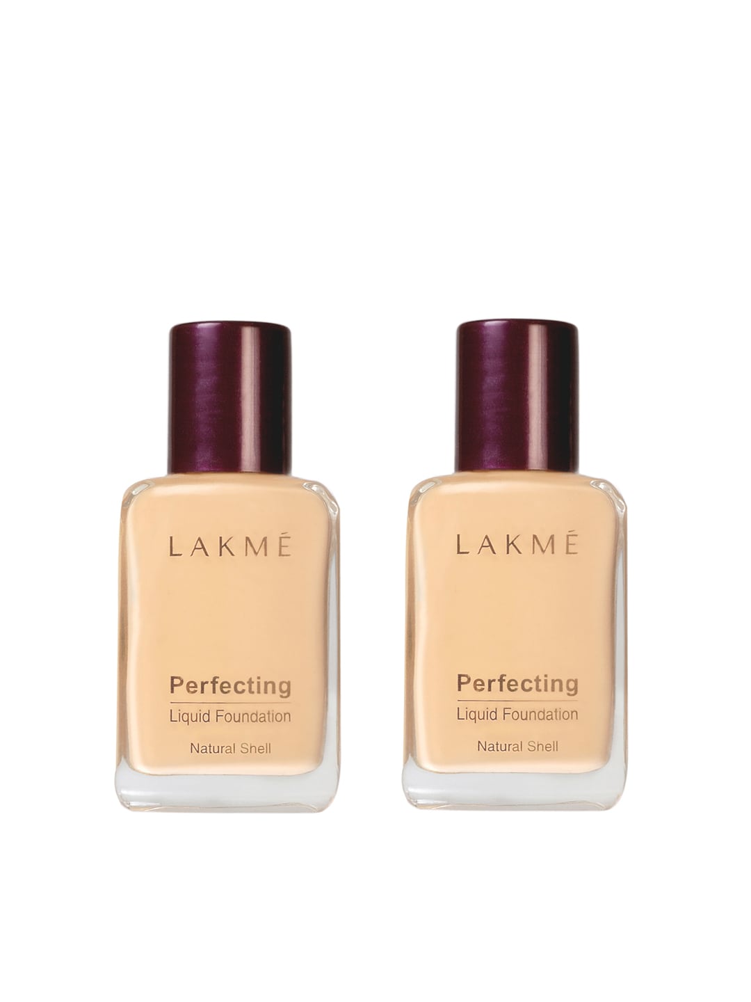 Lakme Set of 2 Natural Marble Perfecting  Liquid Foundations Price in India