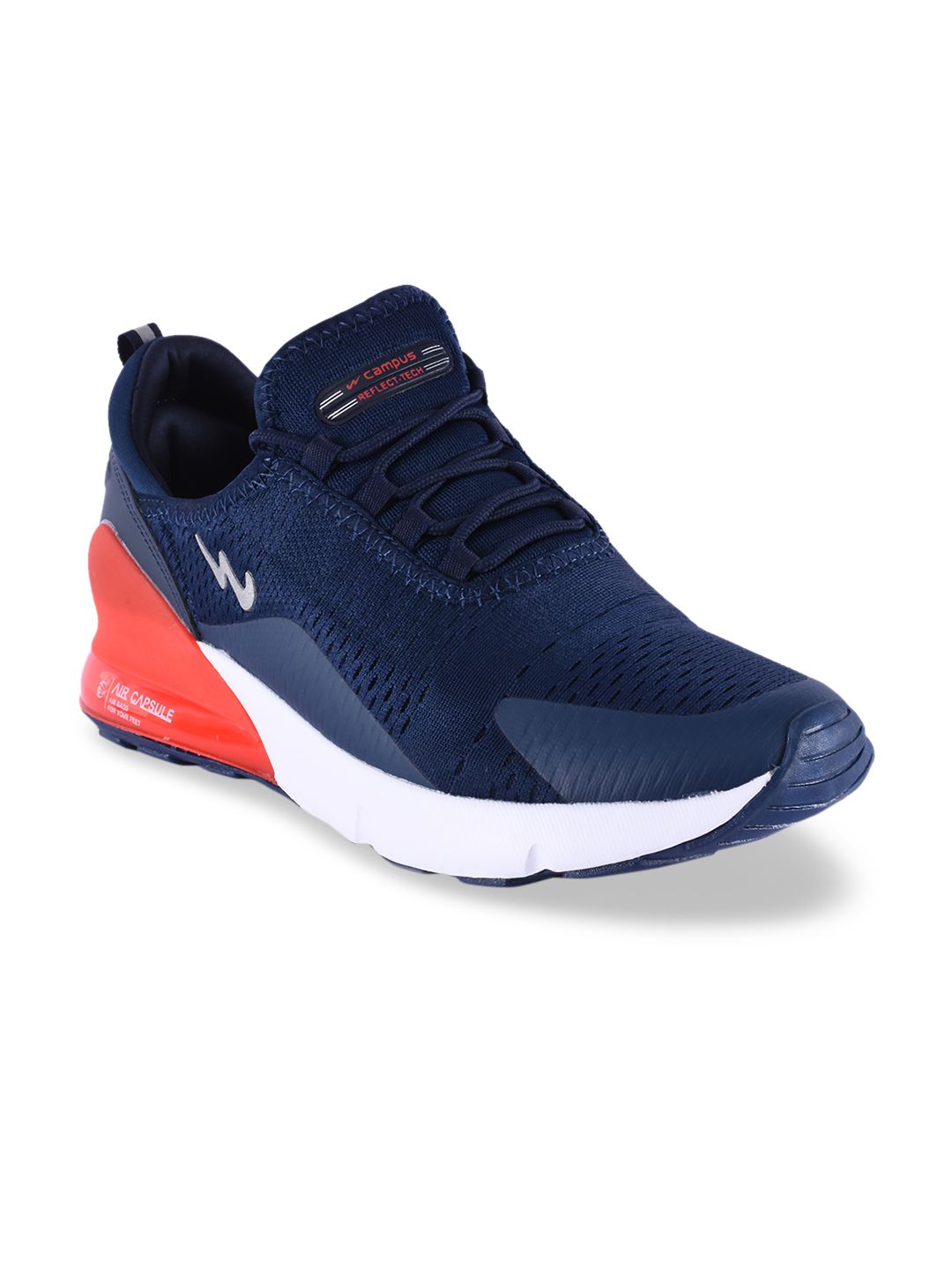 Campus Men Navy Blue Running Shoes