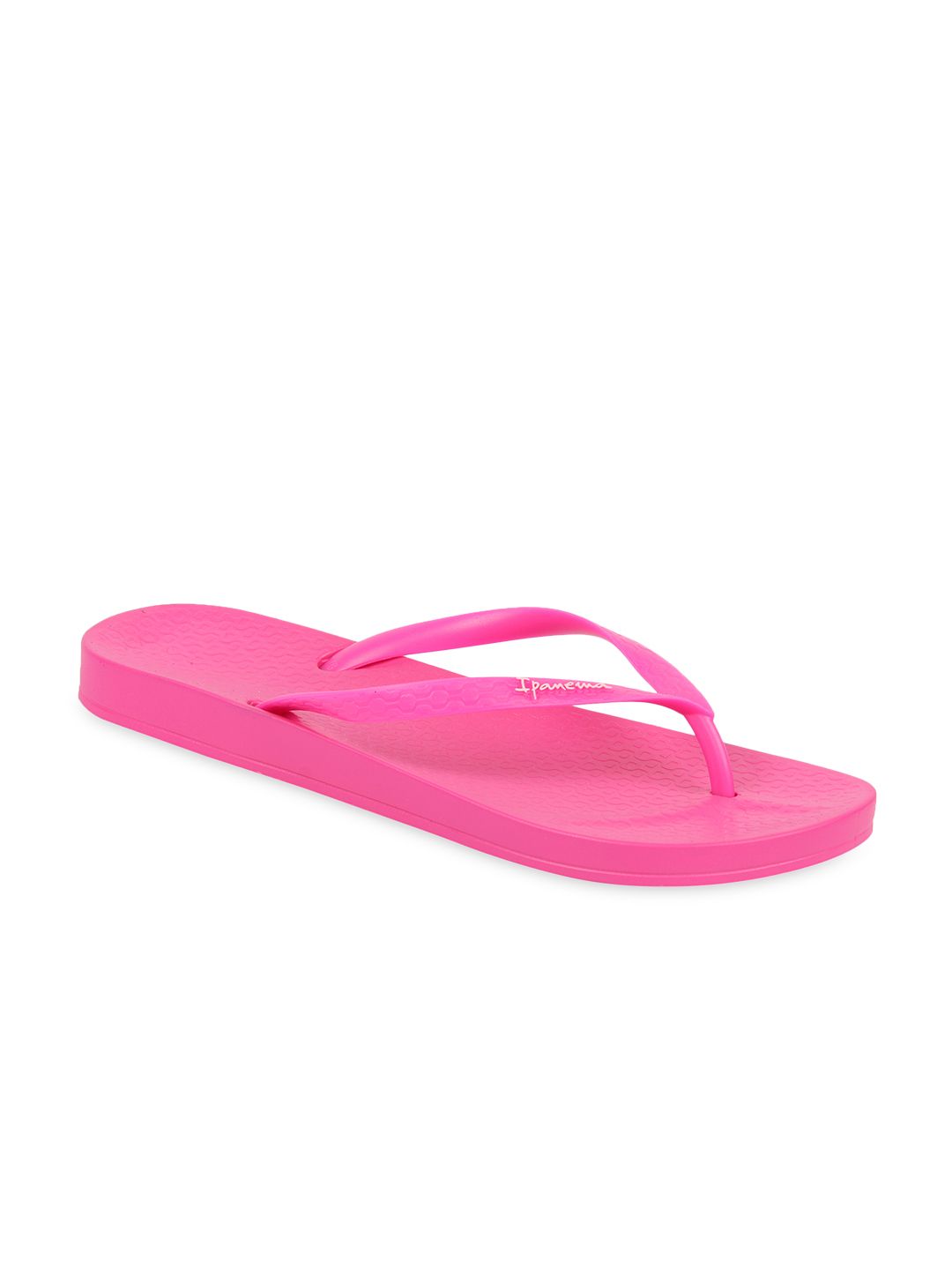 iPanema Women Pink Solid Thong Flip-Flops Price in India