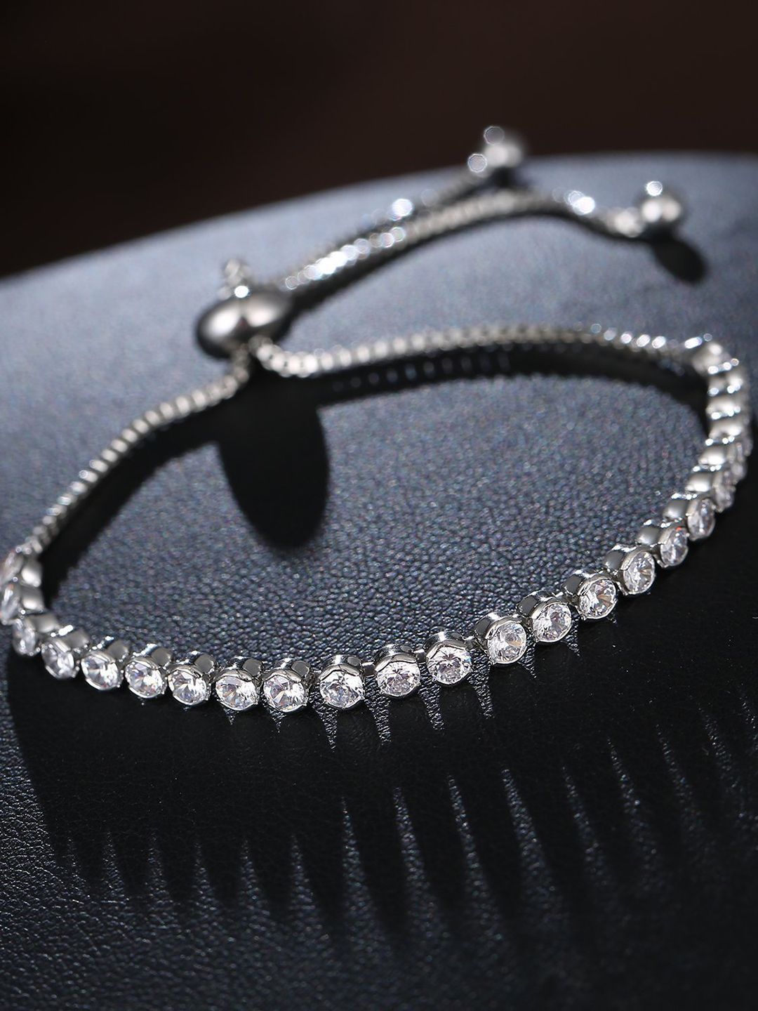 Peora Alloy Silver-Plated Multistrand Bracelet Price in India