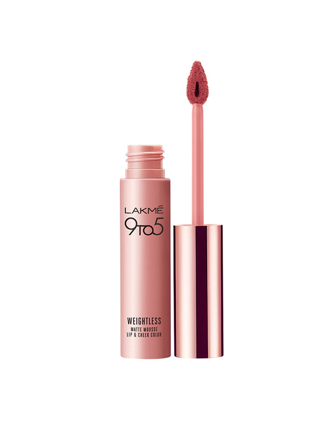 Lakme 9to5 Weightless Mousse Lip & Cheek Color - Nude Cushion Price in India