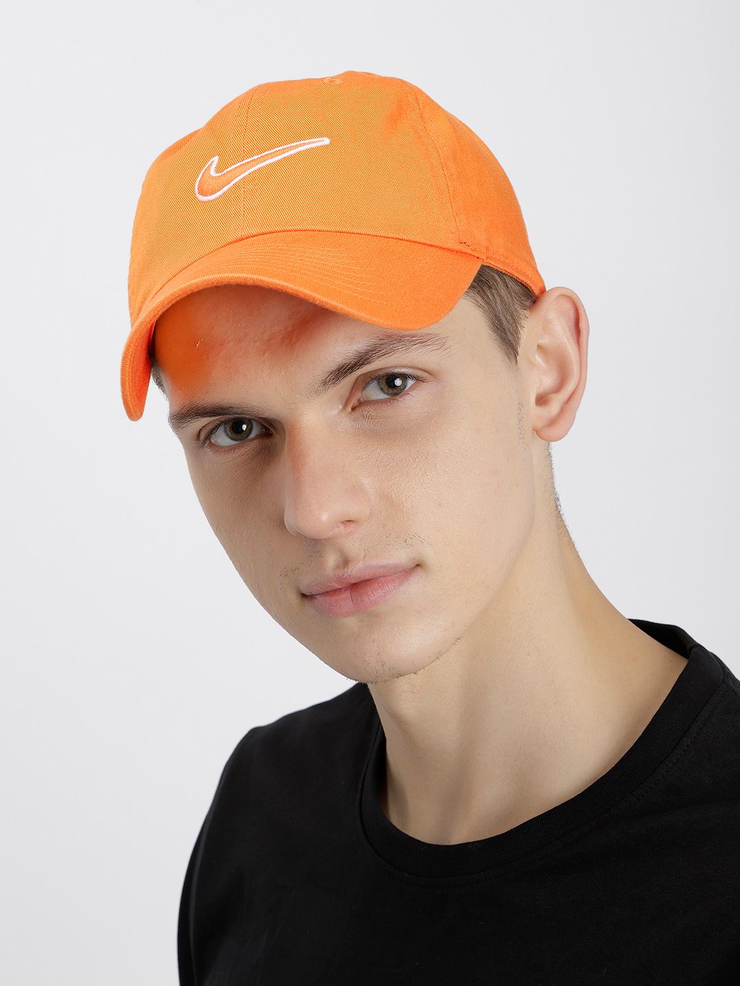 orange nike dad hat