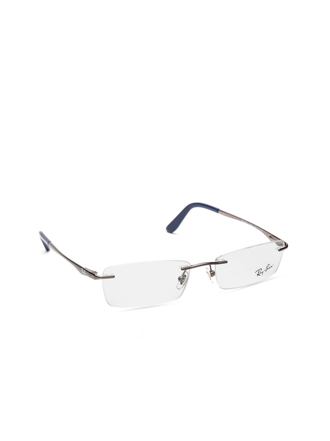 Buy RAY-BAN Men Rectangle Gunmetal Frames - 0RX6303I250253