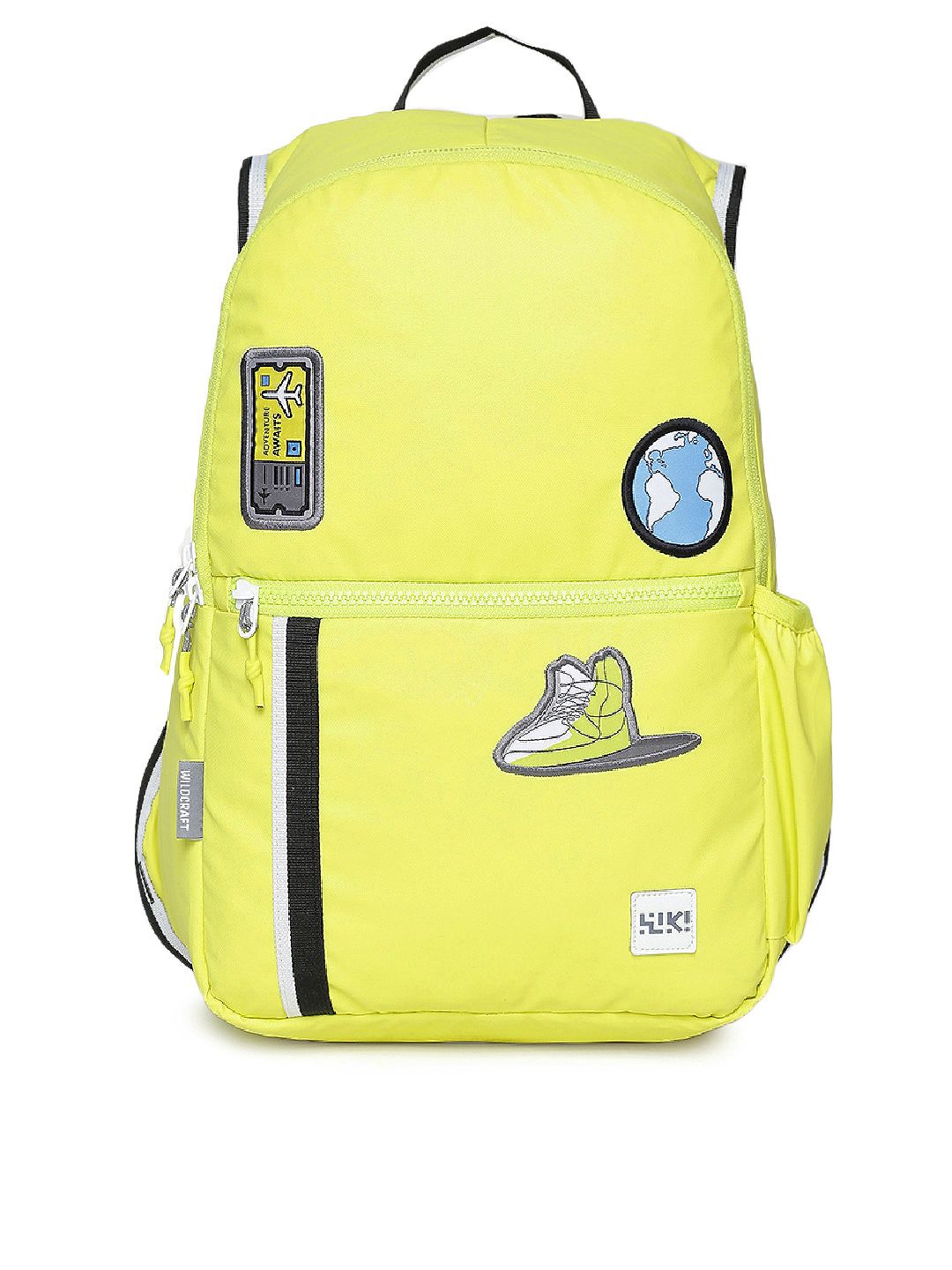Wildcraft Unisex Yellow Solid Backpack Price in India