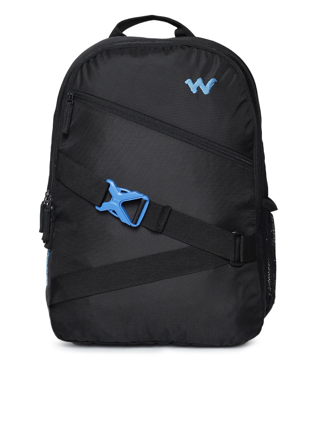 Wildcraft Unisex Black Solid Backpack Price in India
